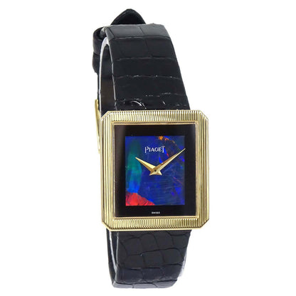 Piaget * Protocole 24mm Ref.9154 Manual-winding Watch 18KYG #17 Crocodile