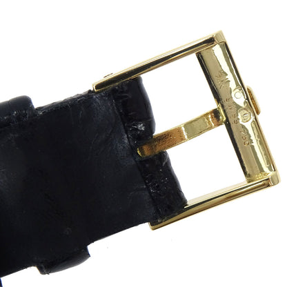 Piaget * Protocole 24mm Ref.9154 Manual-winding Watch 18KYG #17 Crocodile