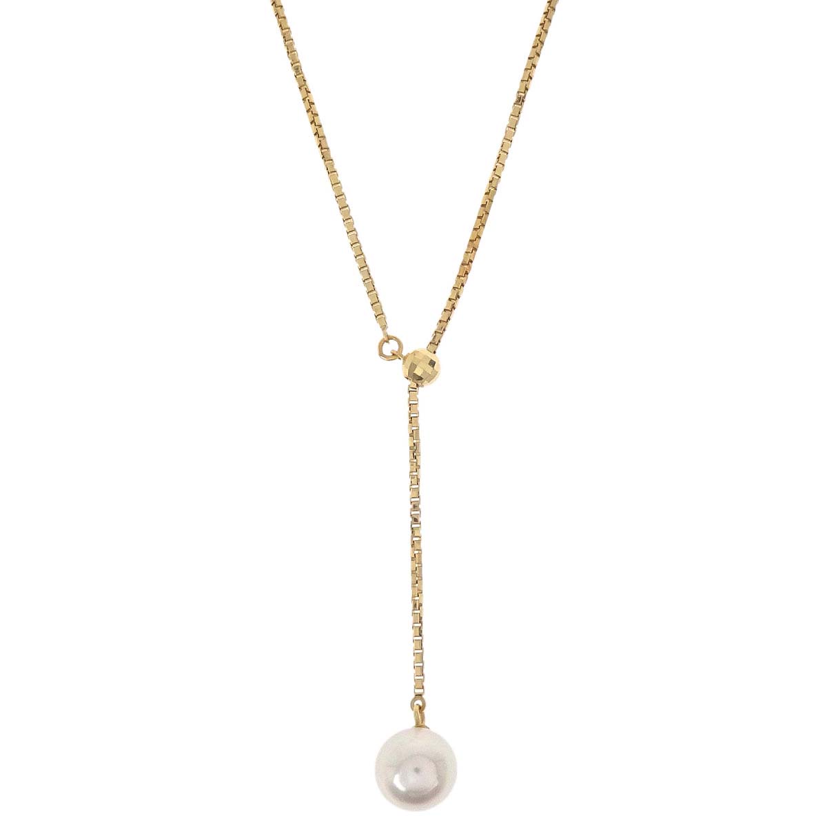 Tasaki Pendant Necklace 18KYG Pearl Jewelry