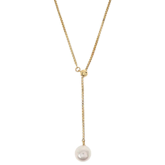Tasaki Pendant Necklace 18KYG Pearl Jewelry