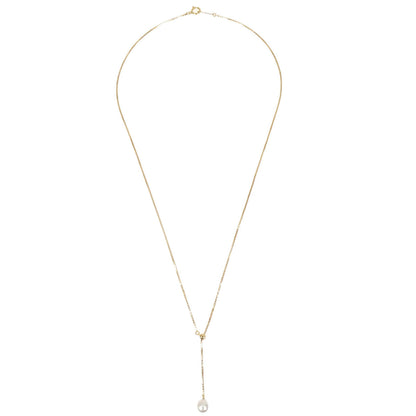 Tasaki Pendant Necklace 18KYG Pearl Jewelry