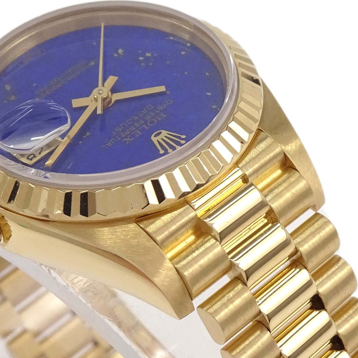 Rolex Oyster Perpetual Datejust Ref.69178 26mm Watch 18KYG Lapis-lazuli