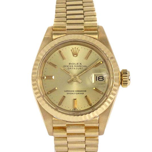 Rolex Oyster Perpetual Datejust Ref.6917 26mm Watch 18KYG Self-winding