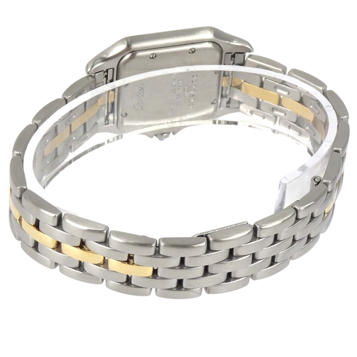 Cartier Panthere MM 27mm 1-Row Ref.1100 Quartz Watch 18KYG SS