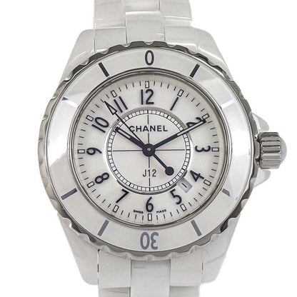 Chanel J12 33mm Ref.H0968 Quartz Watch Ceramic White