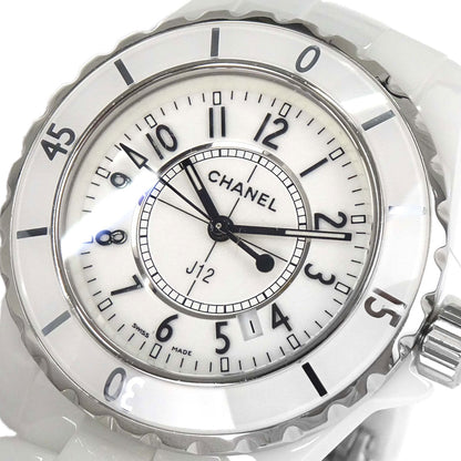 Chanel J12 33mm Ref.H0968 Quartz Watch Ceramic White
