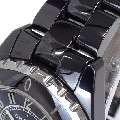 Chanel J12 34mm Ref.H0682 Quartz Watch Ceramic Black