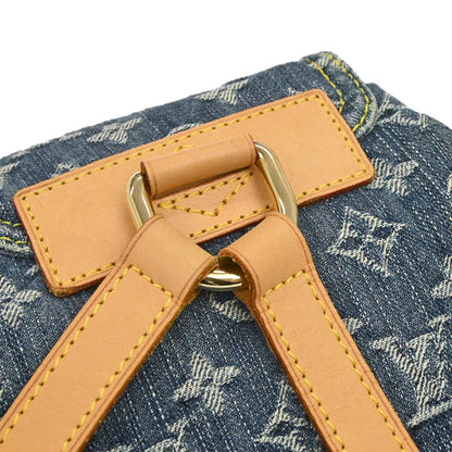 Louis Vuitton 2006 Blue Monogram Denim Sac a Dos PM Backpack M95057