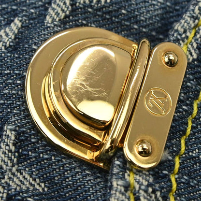 Louis Vuitton 2006 Blue Monogram Denim Sac a Dos PM Backpack M95057