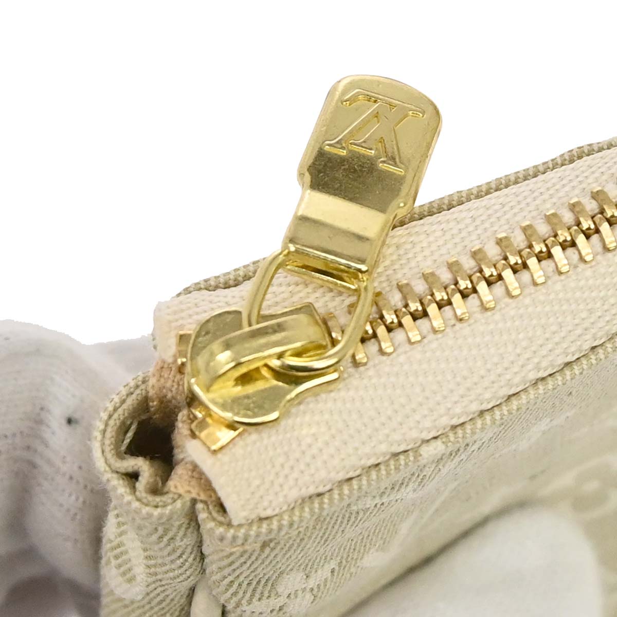 Louis Vuitton Monogram Mini Lin Bucket PM Tote Handbag M95316