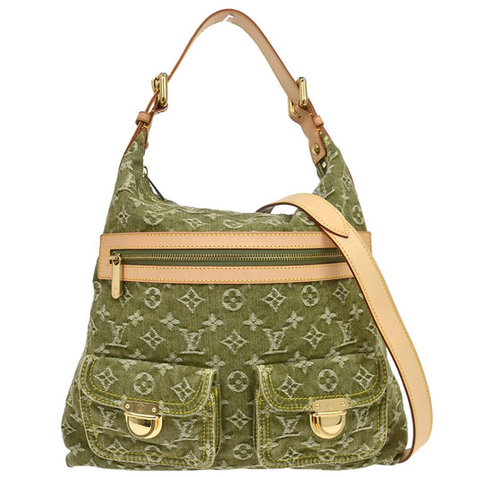 Louis Vuitton Monogram Denim Baggy GM 2way Shoulder Bag M95211