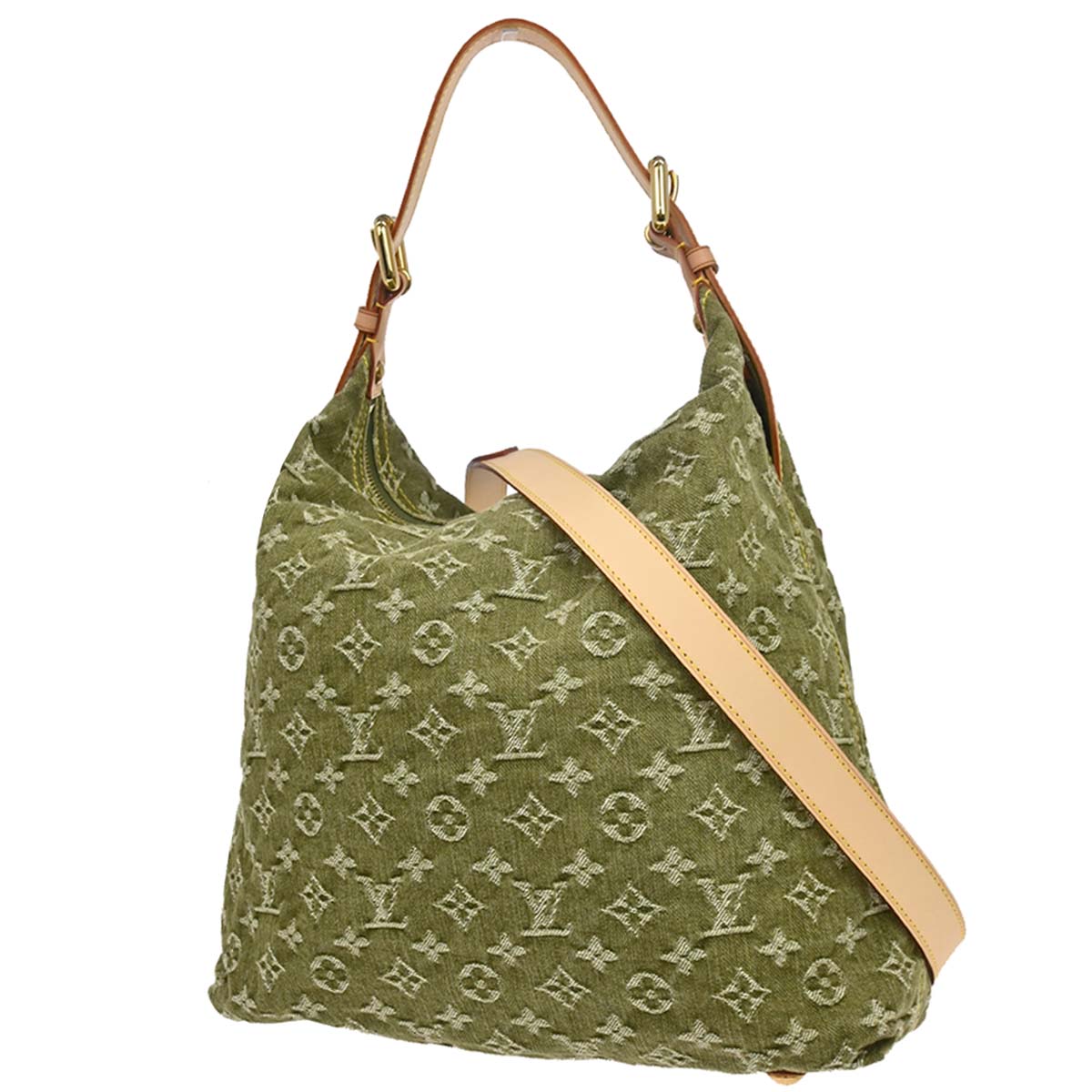 Louis Vuitton Monogram Denim Baggy GM 2way Shoulder Bag M95211