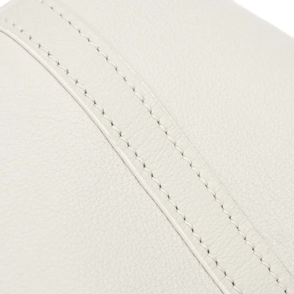 Hermes White Swift Picotin Lock Micro Handbag