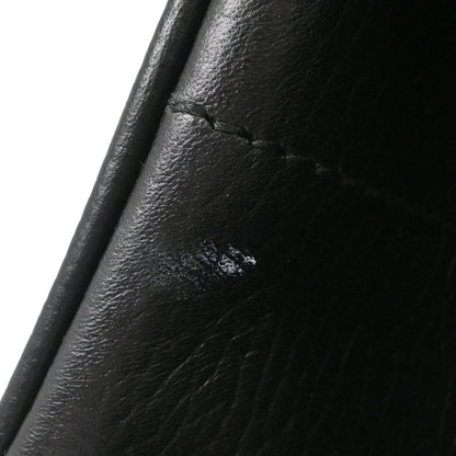 Hermes Black Ardennes Haut a Courroies 50 Handbag