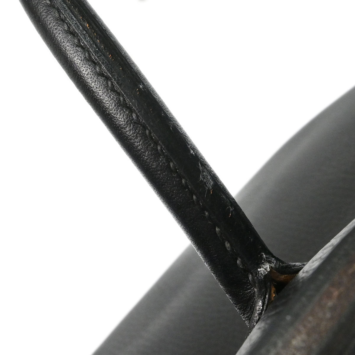 Hermes Black Ardennes Haut a Courroies 50 Handbag