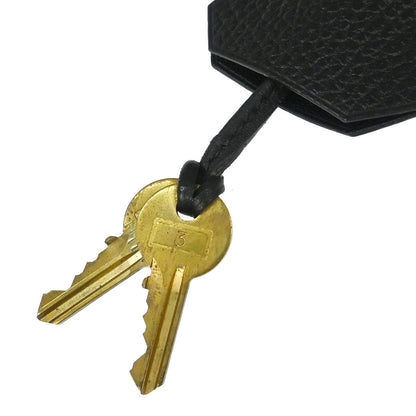 Hermes Black Ardennes Haut a Courroies 50 Handbag