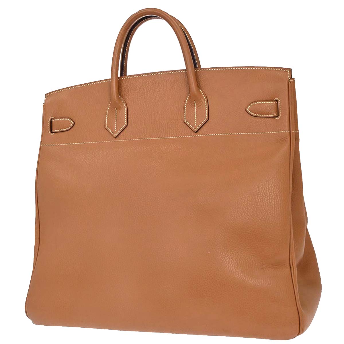 Hermes Natural Ardennes Haut a Courroies 45 Handbag