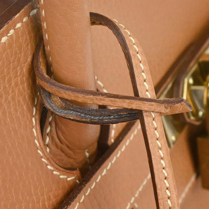 Hermes Natural Ardennes Haut a Courroies 45 Handbag