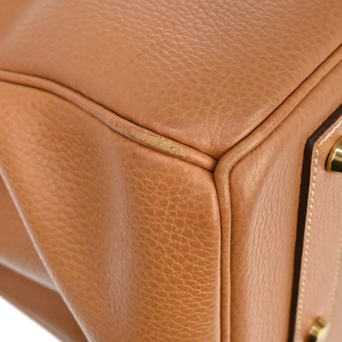 Hermes Natural Ardennes Haut a Courroies 45 Handbag