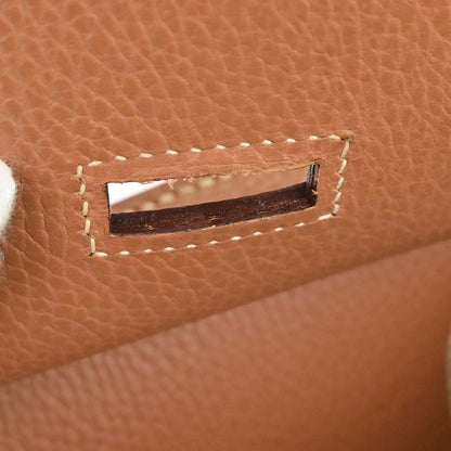 Hermes Natural Ardennes Haut a Courroies 45 Handbag