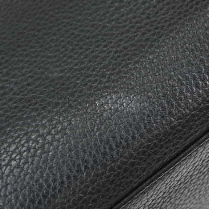 Hermes 2010 Black Taurillon Clemence Kelly 35 Retourne 2way Shoulder Handbag