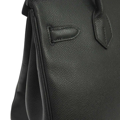 Hermes Black Epsom Birkin 30 Handbag