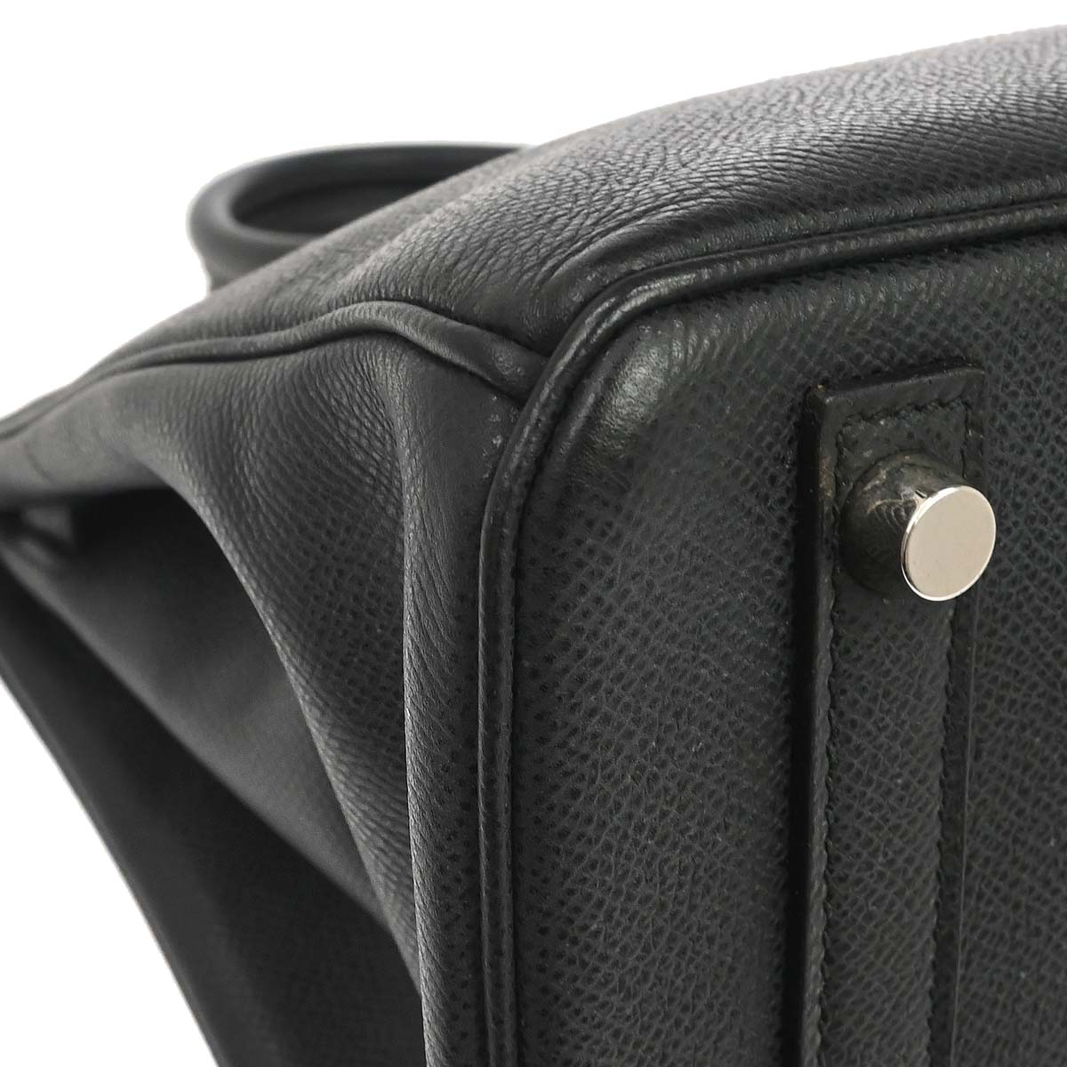 Hermes Black Epsom Birkin 30 Handbag