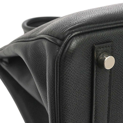 Hermes Black Epsom Birkin 30 Handbag