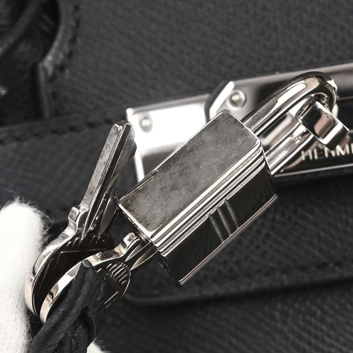 Hermes Black Epsom Birkin 30 Handbag