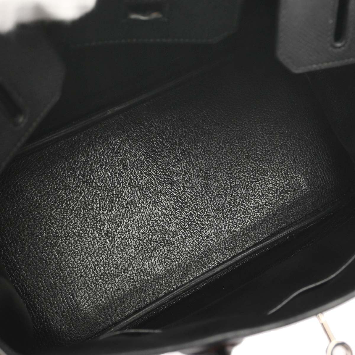 Hermes Black Epsom Birkin 30 Handbag