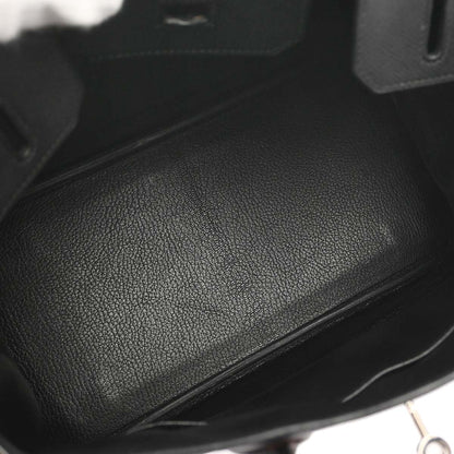Hermes Black Epsom Birkin 30 Handbag