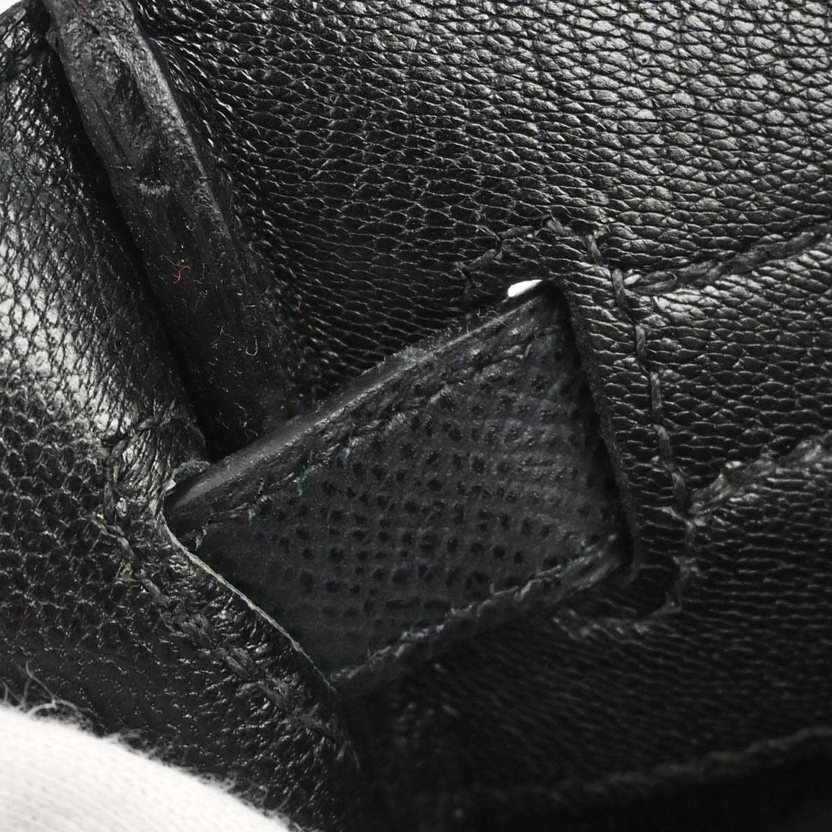 Hermes Black Epsom Birkin 30 Handbag