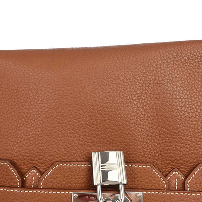 Hermes Gold Togo JPG Shoulder Birkin Handbag