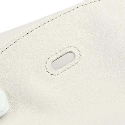 Hermes White Evercolor Lindy 30 Shoulder Bag