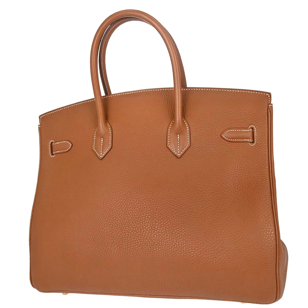 Hermes Gold Togo Birkin 35 Handbag