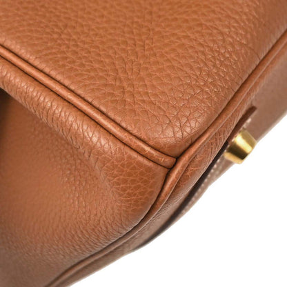 Hermes Gold Togo Birkin 35 Handbag