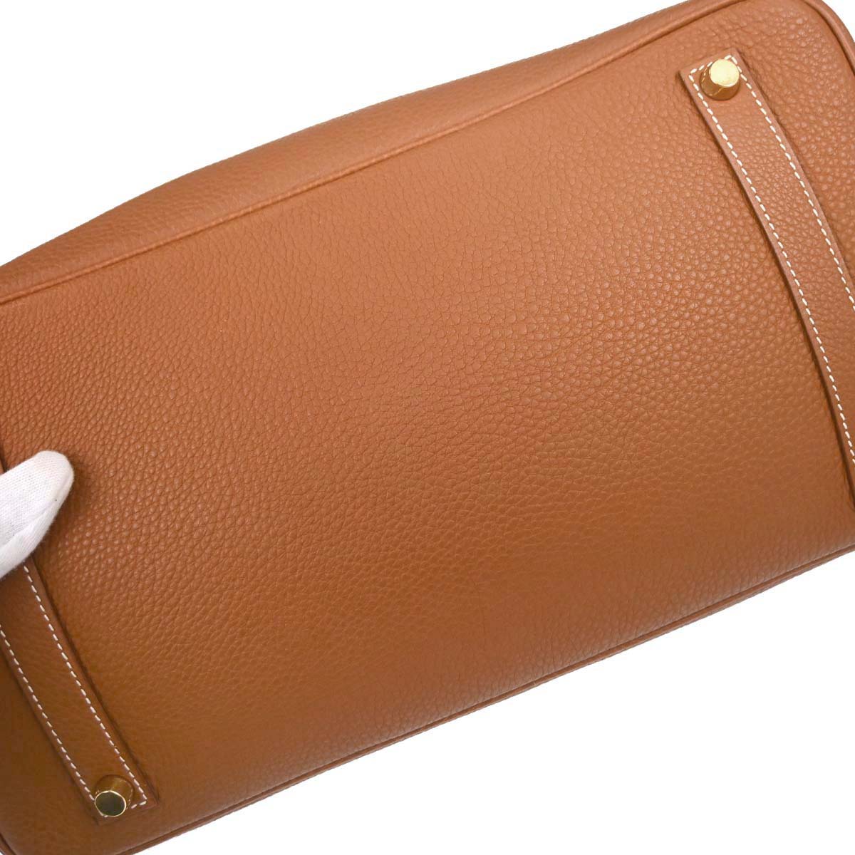 Hermes Gold Togo Birkin 35 Handbag