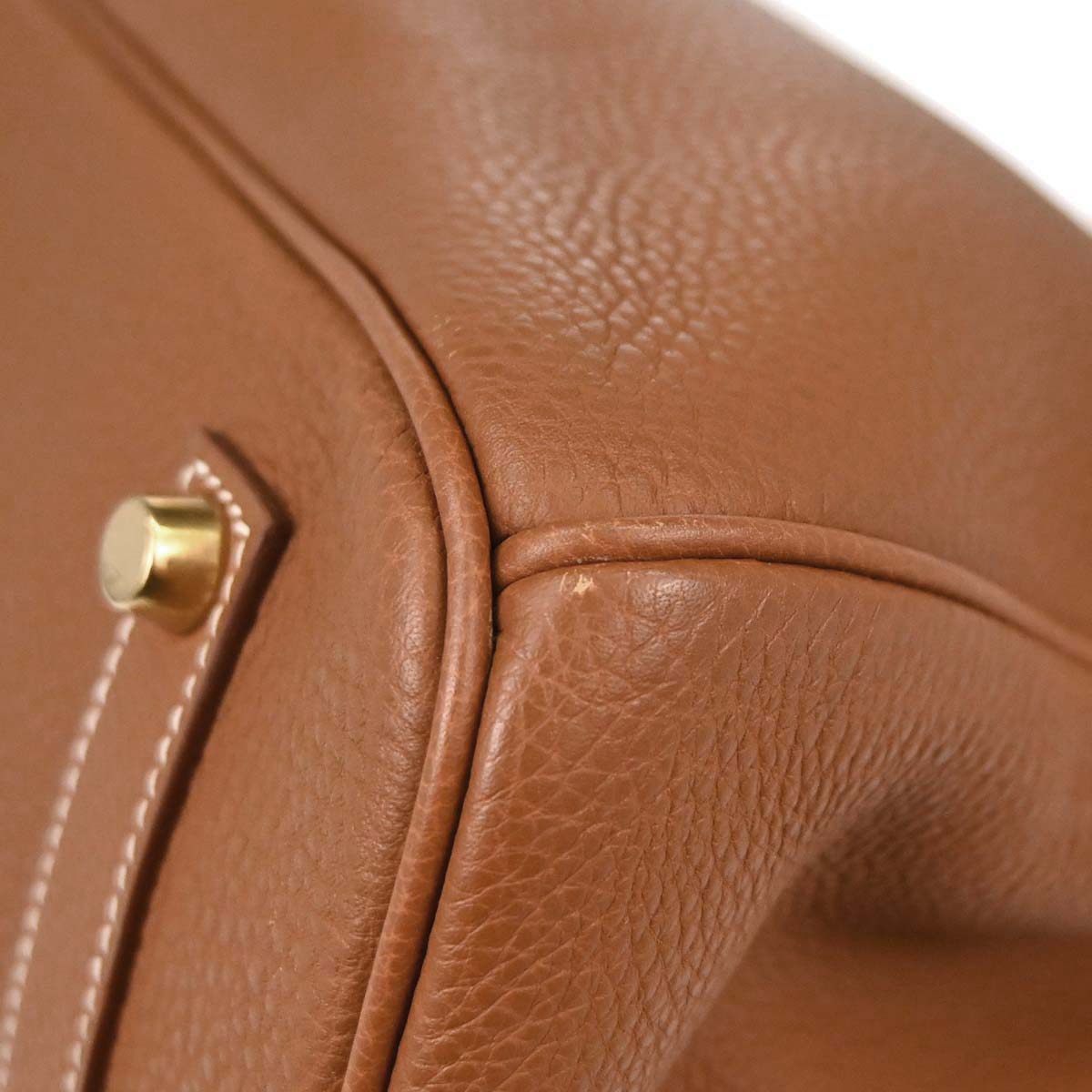 Hermes Gold Togo Birkin 35 Handbag