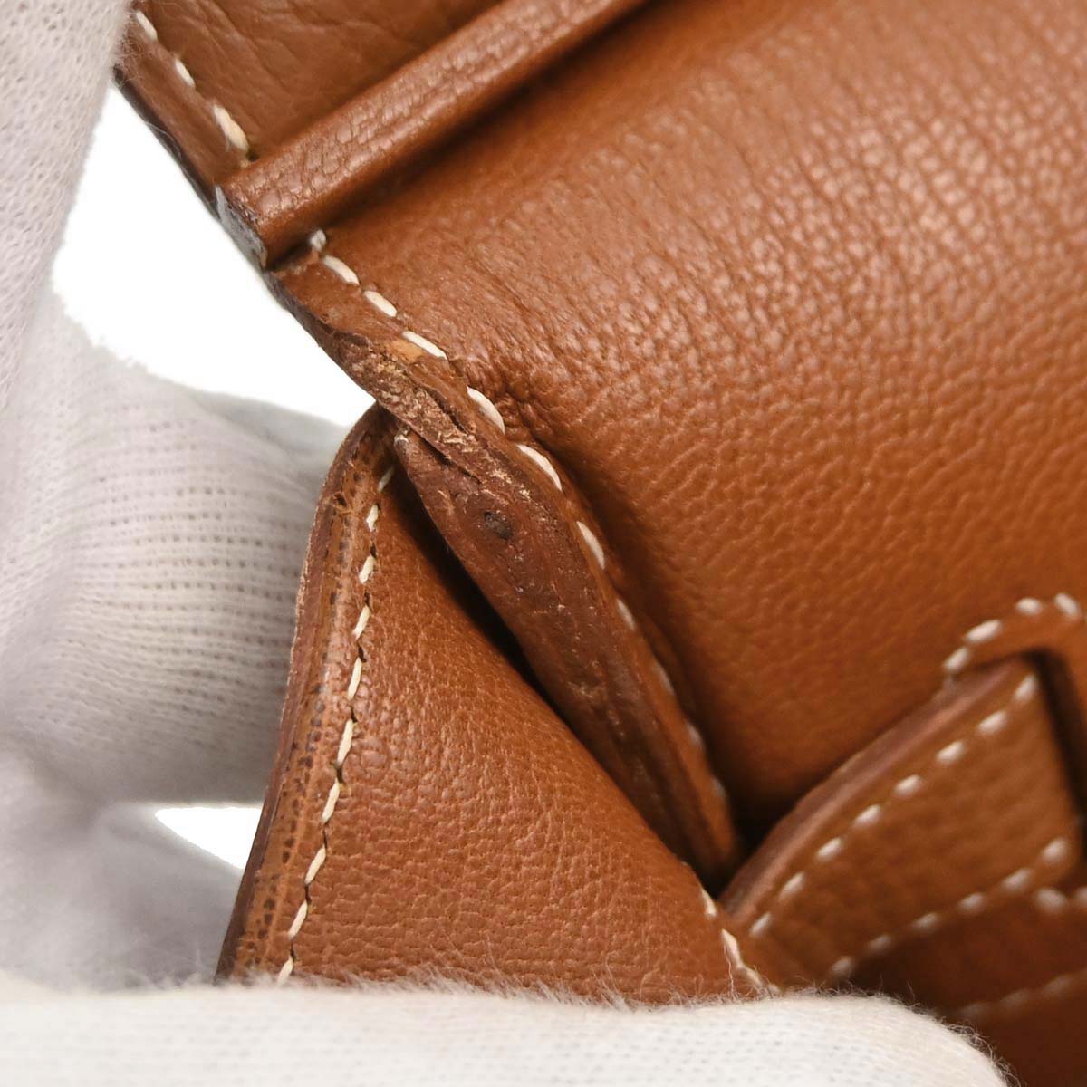 Hermes Gold Togo Birkin 35 Handbag