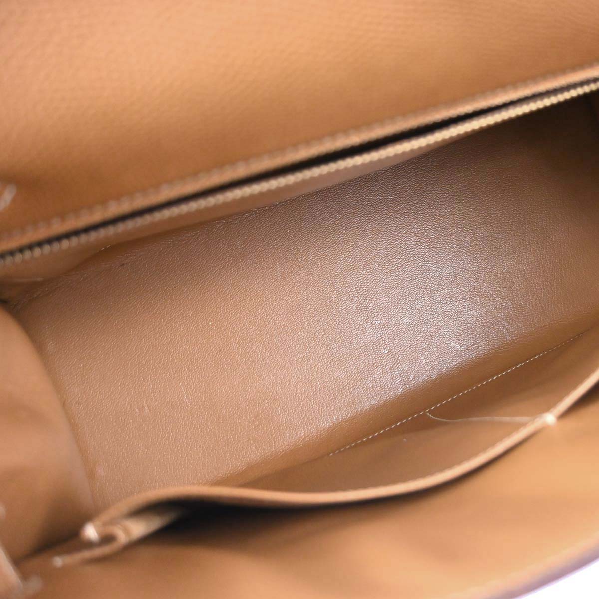 Hermes Natural Courchevel Kelly 32 Sellier 2way Shoulder Handbag