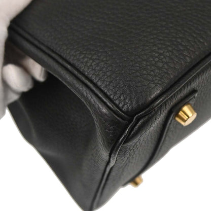 Hermes Black Togo Birkin 35 Handbag