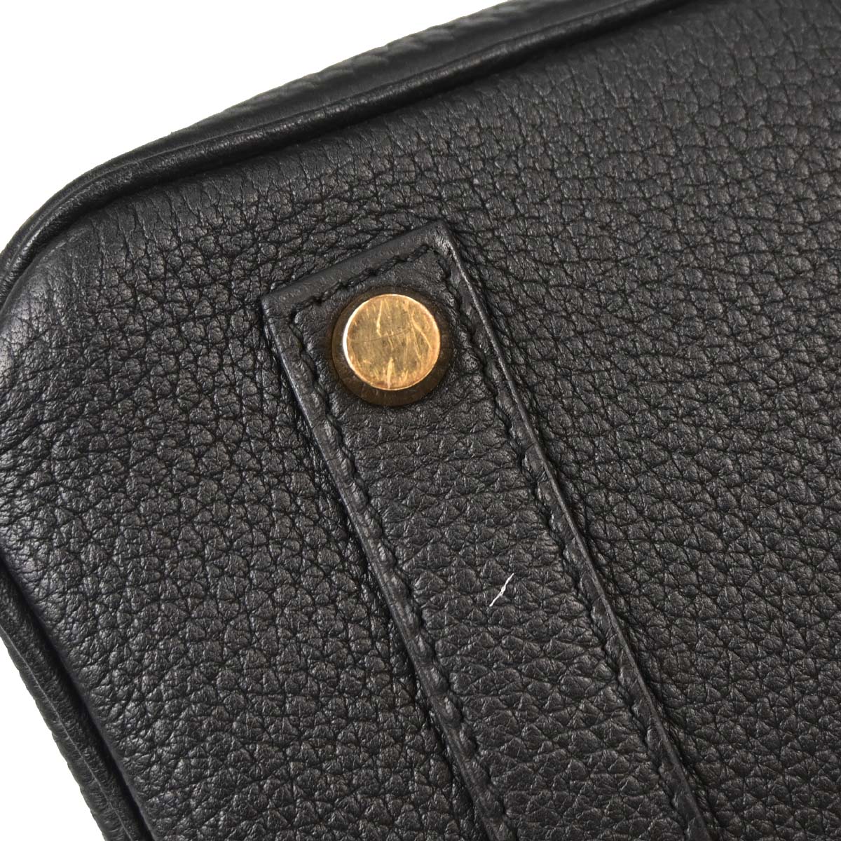 Hermes Black Togo Birkin 35 Handbag