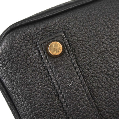 Hermes Black Togo Birkin 35 Handbag