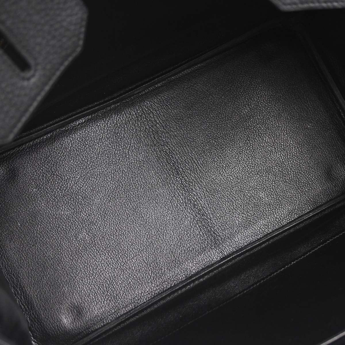 Hermes Black Togo Birkin 35 Handbag