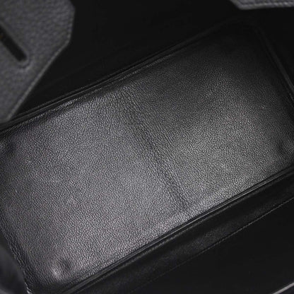 Hermes Black Togo Birkin 35 Handbag
