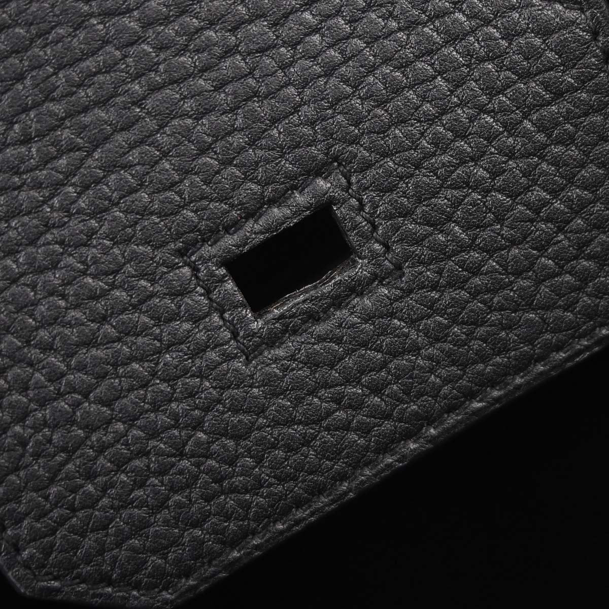 Hermes Black Togo Birkin 35 Handbag