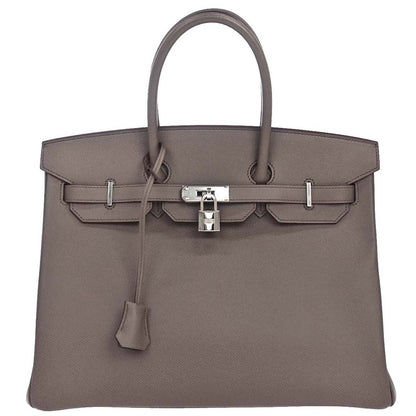 Hermes 2017 Etain Epsom Birkin 35 Handbag