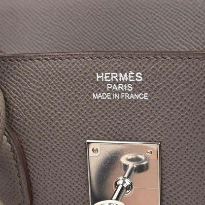 Hermes 2017 Etain Epsom Birkin 35 Handbag