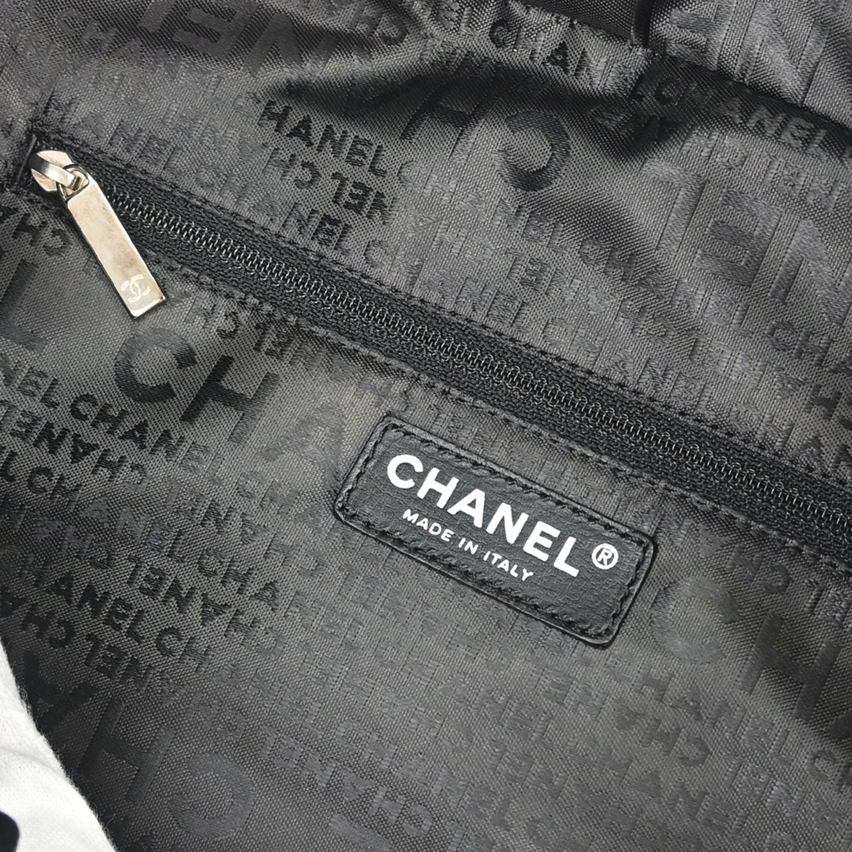 Chanel 2005-2006 Black Perforated Caviar Skin CC Bowler Bag Handbag