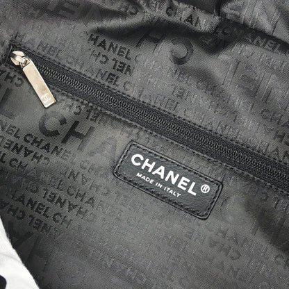Chanel 2005-2006 Black Perforated Caviar Skin CC Bowler Bag Handbag